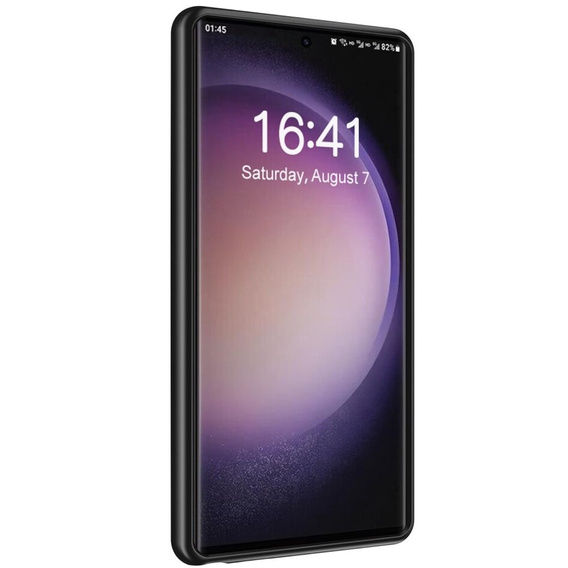 Etui z Baterią 10000mAh do Samsung Galaxy S23 Ultra, czarne