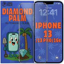 Szkło Hartowane Diamond Palm do iPhone 13/13 Pro/16e