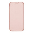 Etui Dux Ducis do iPhone 17 Pro Max, Skin Pro, z klapką, z miejscem na kartę, różowe