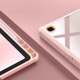 Etui Smartcase Hybrid do Samsung Galaxy Tab S6 Lite, z miejscem na rysik – różowe Marble