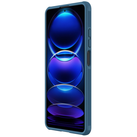 Etui do Xiaomi Redmi Note 12 Pro+ 5G, Nillkin, CamShield Pro, Niebieskie