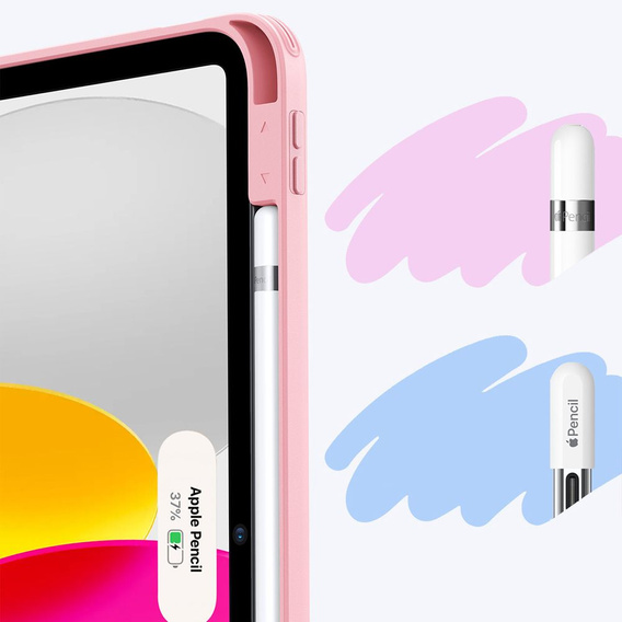 Etui do iPad 11" 2025 A16 (11 gen.) / iPad 10.9" 2022 (10 gen.), ESR Flip Hybrid, różowe