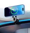 Etui do iPhone 16 Pro, do MagSafe, ERBORD Matt Case, niebieski + Szkło na ekran