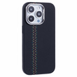 Etui do iPhone 15 Pro Max, Carbon Fiber MagSafe, czarne