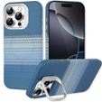 Etui do iPhone 16 Pro Max, Frame Kickstand, do MagSafe, Moon Blue