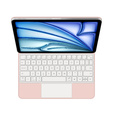 Etui z klawiaturą do iPad Air 13" 2025/2024 (7/6 gen.), Magnetic Keyboard Touchpad, różowe