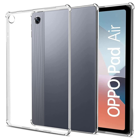 Etui do Oppo Pad Air, Silikonowe, przezroczyste