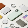 Etui Ringke do iPhone 17, Silicone MagSafe, Soft Mint
