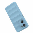 Etui do Oppo A57s, Gaming Shockproof, niebieskie