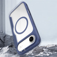 Etui Dux Ducis do iPhone 17 Air, Skin X Pro,  z klapką, do MagSafe, granatowe