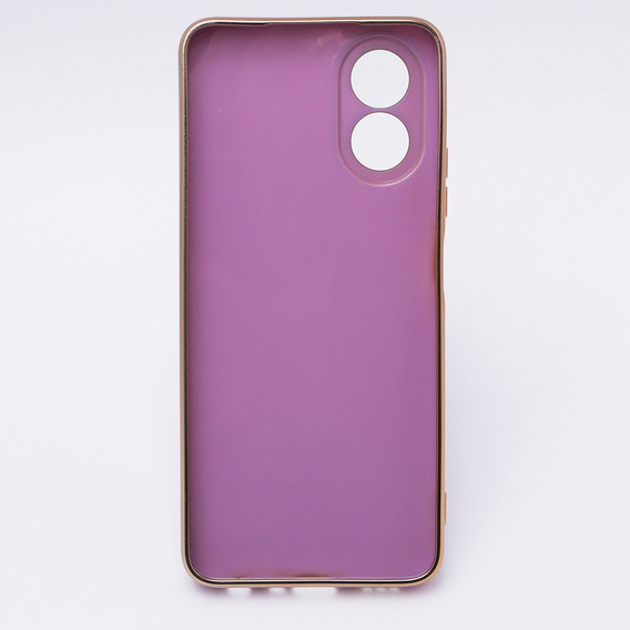 Etui do Oppo A38 4G / Oppo A18 4G, Glamour CamShield, fioletowe