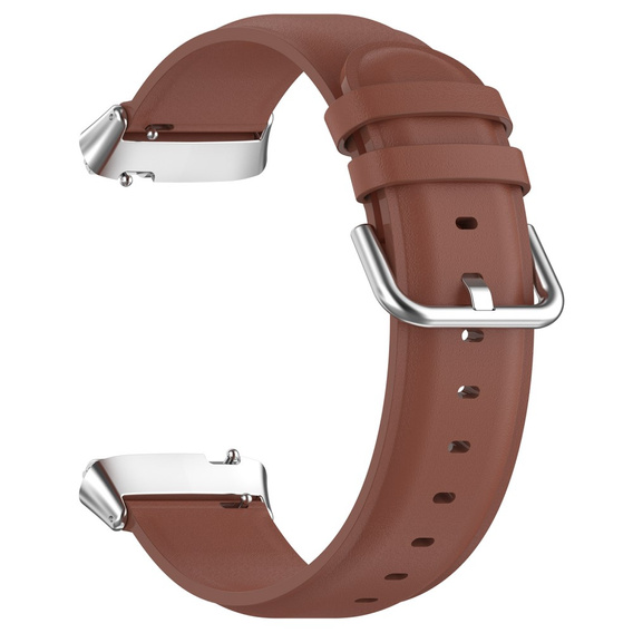 Pasek Skórzany do Xiaomi Redmi Watch 3 Active, Brązowy