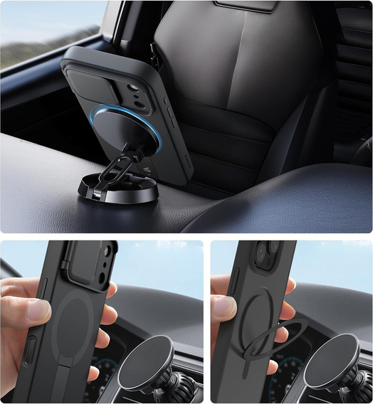 Etui Suritch Shockproof do MagSafe do iPhone 17 Pro Max