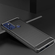 Etui do Motorola Moto G60S, Karbon, czarne