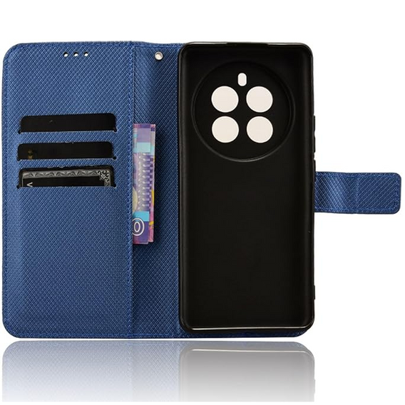 Etui z klapką do Realme 12 Pro 5G / 12 Pro+ 5G, Wallet Smart Magnet, niebieskie