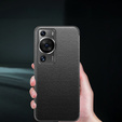 Etui do Huawei P60 Pro, z klapką Side View, czarne