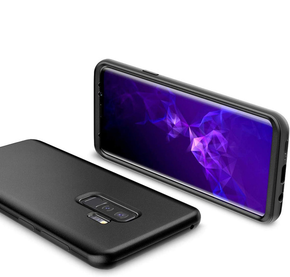 Etui do Samsung Galaxy S9+ Plus, Suritch Full Body, czarne
