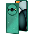 Etui do Xiaomi Redmi A3, Glittery Powder, zielone