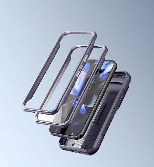 Etui pancerne Dexnor Full Body Two Frames do Google Pixel 10 Pro XL