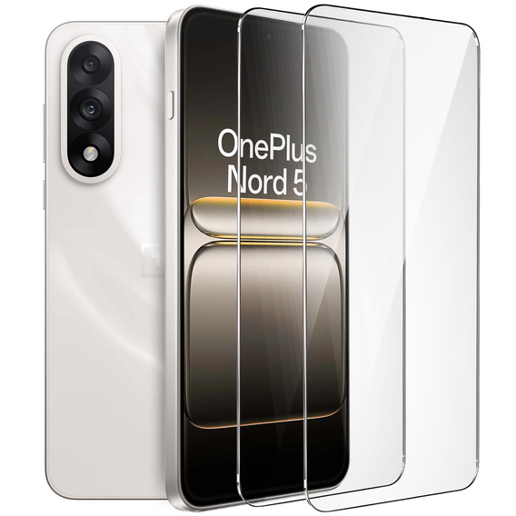 2x Szkło Hartowane ERBORD 9H Hard Glass do OnePlus Nord 4 – codzienna ochrona w eleganckim wydaniu