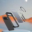 Etui Fusion Hybrid do Google Pixel 10 / 10 Pro, do MagSafe, z podstawką, przezroczyste