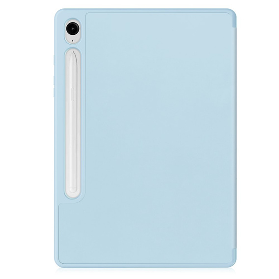Etui do Samsung Galaxy Tab S10 FE+ Plus, Smartcase z miejscem na rysik, niebieskie