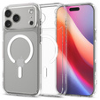 Etui Spigen Ultra Hybrid Mag MagSafe do iPhone 17 Pro Max, Clear / White