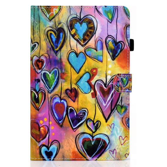 Etui do Lenovo Tab M10 Plus 10.6 Gen 3 TB-125F TB-128F, hearts