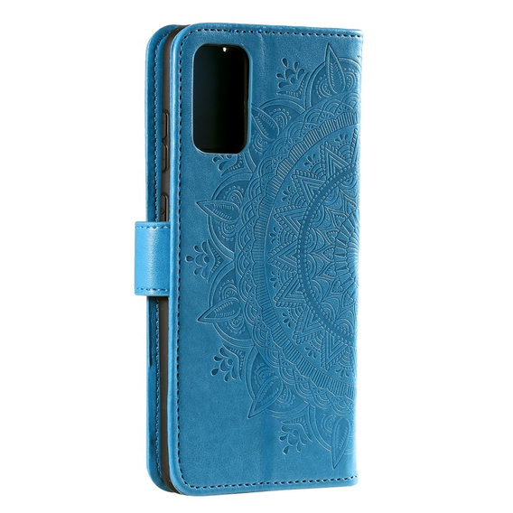 Etui z klapką do Samsung Galaxy A53 5G, Mandala, niebieskie
