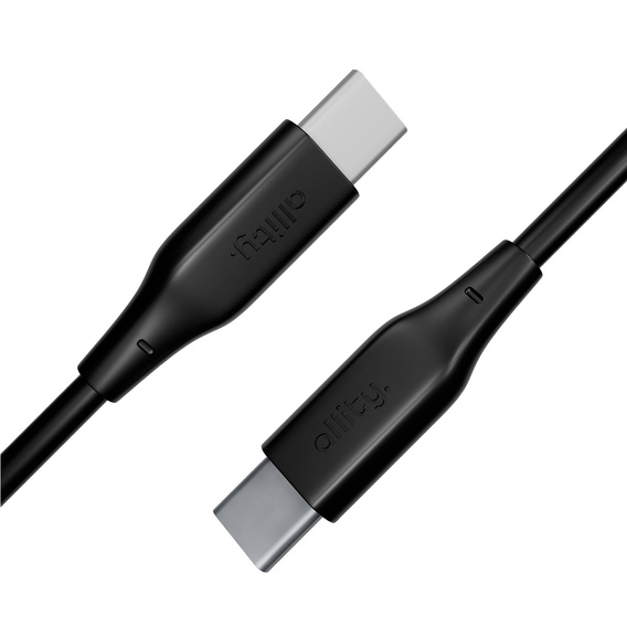 Przewód zasilający Allity USB-C 100W – 1 m - czarny