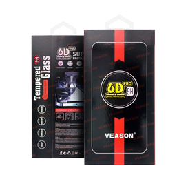 Szkło Hartowane 6D Pro do Samsung Galaxy S25 Ultra, czarne