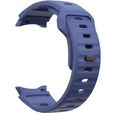 Pasek Silikonowy do Samsung Galaxy Watch 4/5/6, Ciemny Niebieski