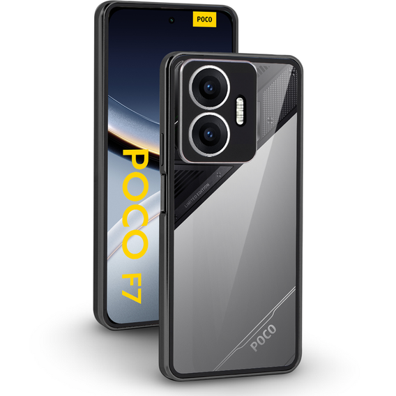 Etui Magnetic Dual Glass do Xiaomi Poco F7 5G