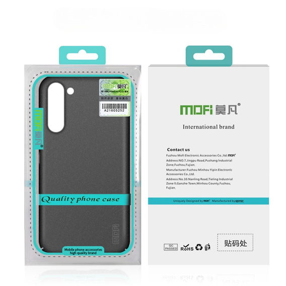 Etui MOFI do Samsung Galaxy S23, cienkie, czarne