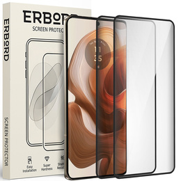 2x Szkło Hartowane ERBORD 3D do Motorola Edge 50 Ultra – ochrona całego ekranu