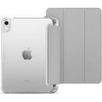 Etui do iPad 11" 2025 A16 (11 gen.) / iPad 10.9" 2022 (10 gen.), Pencil Hybrid, z miejscem na rysik, szare