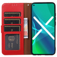 Etui Wallet do Samsung Galaxy M53 5G, KHAZNEH RFID, Dual Color, Red