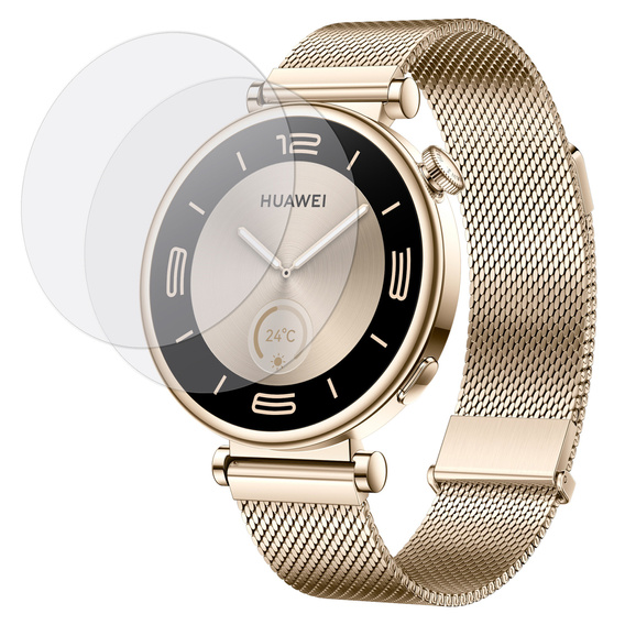 2x Szkło Hartowane ERBORD do Huawei Watch GT 4 41mm, Szybka