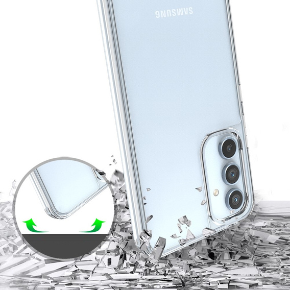 Etui do Samsung Galaxy A54 5G, Fusion Hybrid, przezroczyste