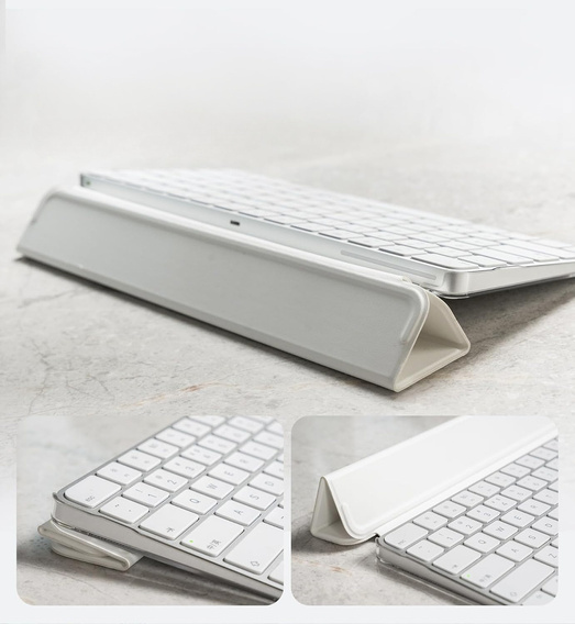 Etui ochronne Dexnor z magnetycznym zamknięciem i uchwytem na telefon do Apple Magic Keyboard z Touch ID / Lock Key 2021–2024