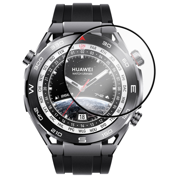2x Szkło Hybrydowe ERBORD do Huawei Watch Ultimate