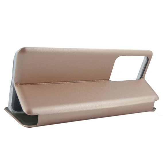 Etui z klapką do Samsung Galaxy S20 Ultra, Flexi Book Elegance, różowe