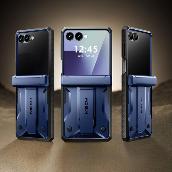 Etui Tongate MECH z MagSafe do Samsung Galaxy Z Flip7 FE / Z Flip6, zielone