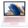 Etui z klawiaturą do Samsung Galaxy Tab A8 10.5 X200 / X205, Touchpad, różowe rose gold