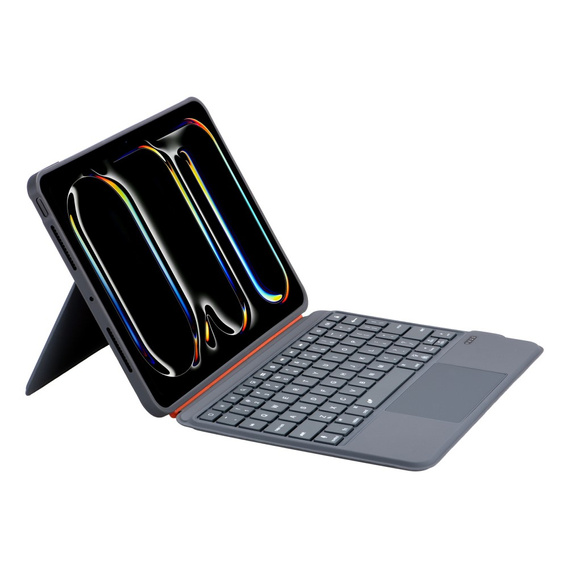 Wszechstronne etui z klawiaturą Bluetooth do iPad 11" 2025 A16 (11 gen.) / iPad 10.9" 2022 (10 gen.) – czarne
