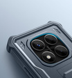 Pancerne etui Dexnor do Xiaomi Redmi Note 14 Pro 5G / POCO X7 5G z podstawką i osłoną kamery - niebieskie