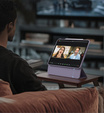 Dexnor – magnetyczne etui z podstawką do iPad Pro 13" 2024 (7. generacji) - fioletowe