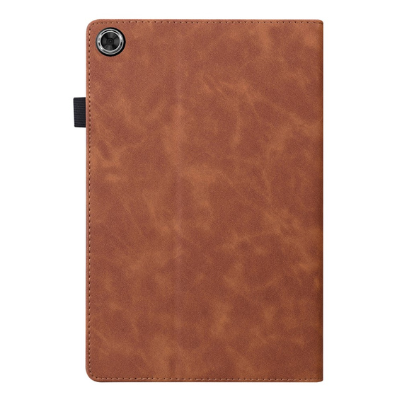 Etui do Samsung Galaxy Tab A8 10.5 SM-X200 SM-X205, Classic, z miejscem na rysik, brązowe