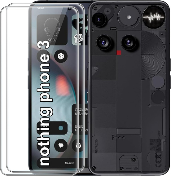 2x Szkło Hartowane ERBORD 9H Hard Glass do Nothing Phone 3 5G – codzienna ochrona w eleganckim wydaniu