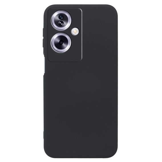 Etui do Oppo A79 5G, Silicone Lite, czarne